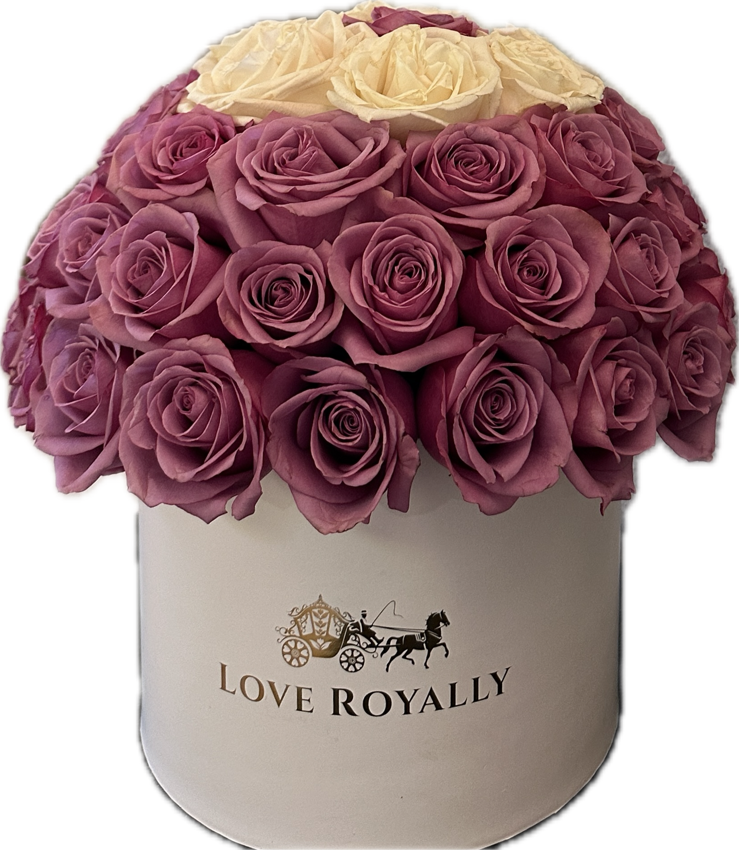 Lavender Evil Eye Rose Box